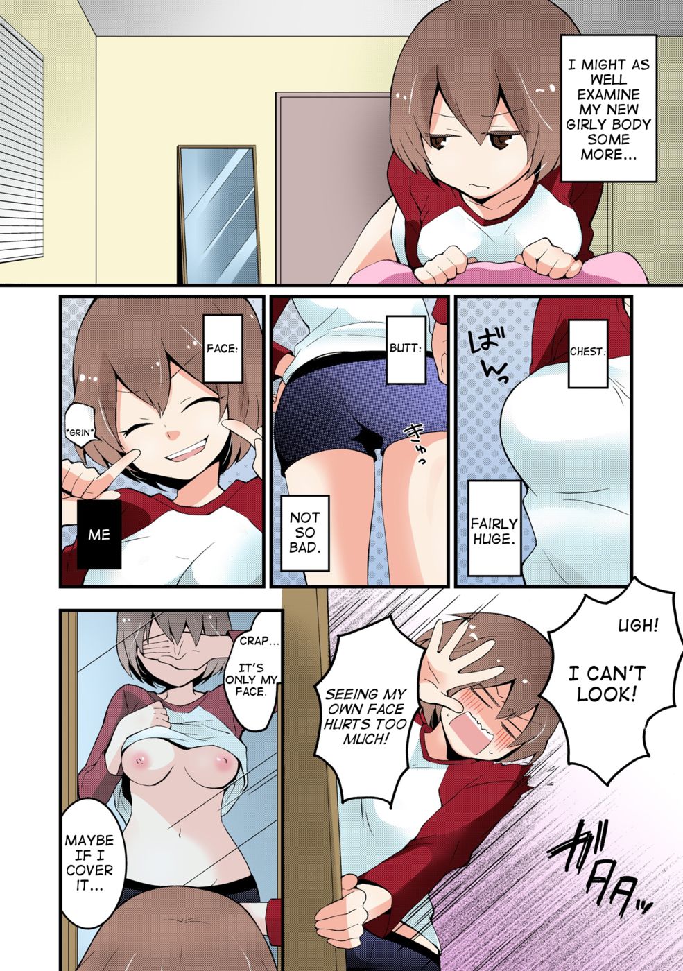 Hentai Manga Comic-Since I've Abruptly Turned Into a Girl, Won't You Fondle My Boobs?-Chapter 6-2